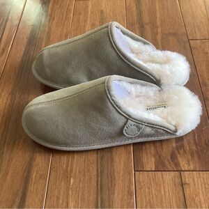 Dearfoams Fireside Australian Shearling Slippers - Size 9